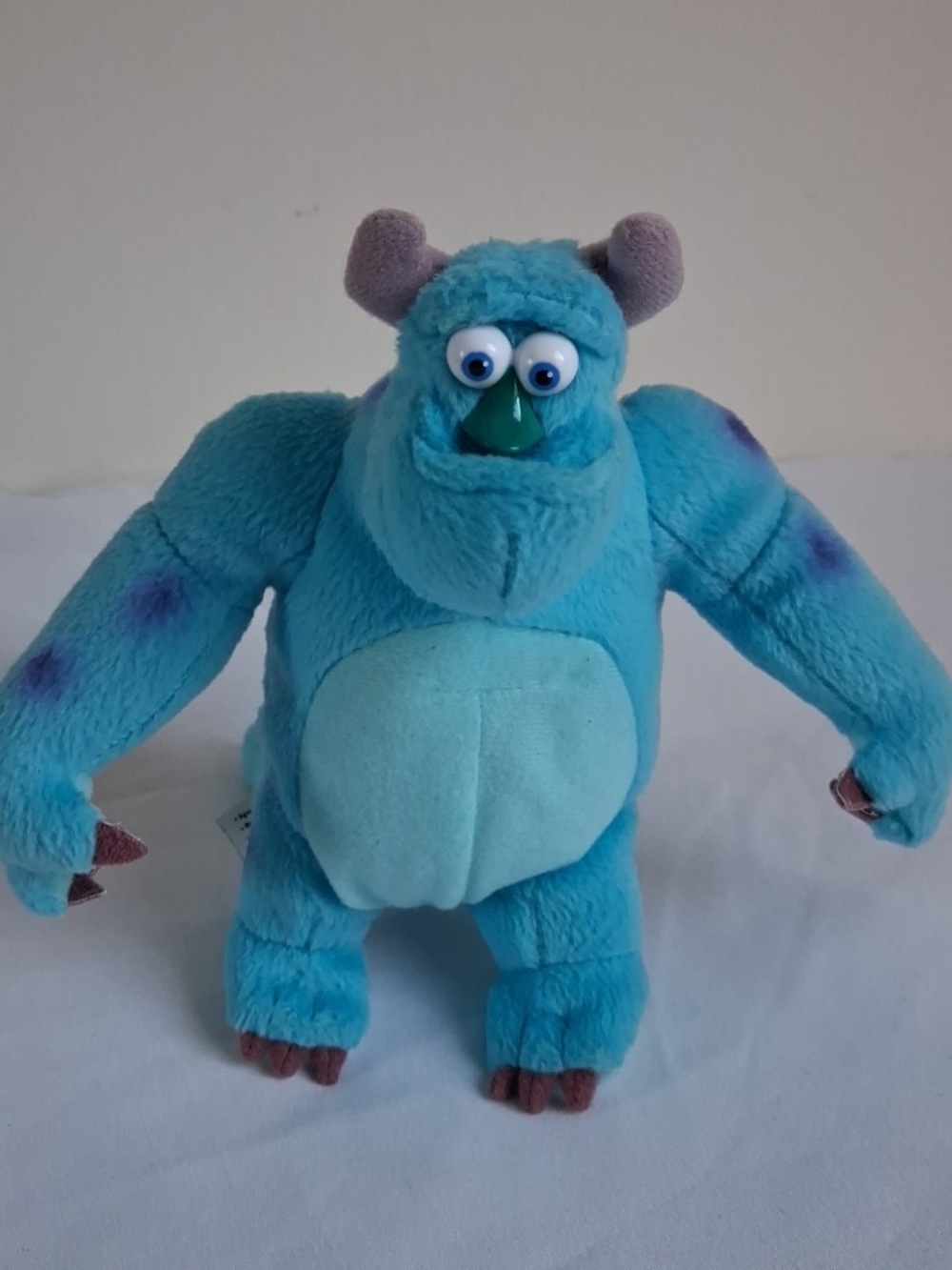 Vintage Disney Pixar Monsters Inc Sulley Plush Doll Spin Master Toys 2002
